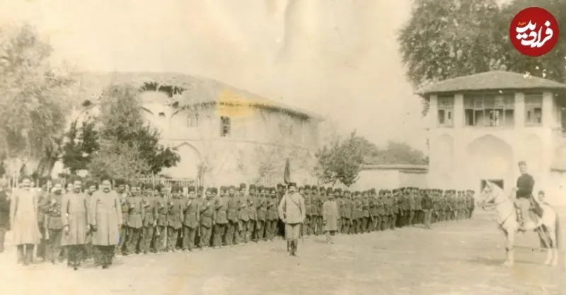 تصویری از «سربازان فوج سوادکوه» در دوران ناصرالدین شاه