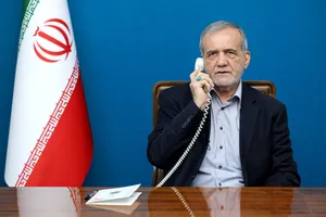 تاکید پزشکیان بر  حمایت همه‌جانبه از فلسطین، در گفت‌وگوی تلفنی با رئیس دفتر سیاسی حماس