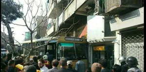 سانحه عجیب رانندگی در مشهد (فیلم)