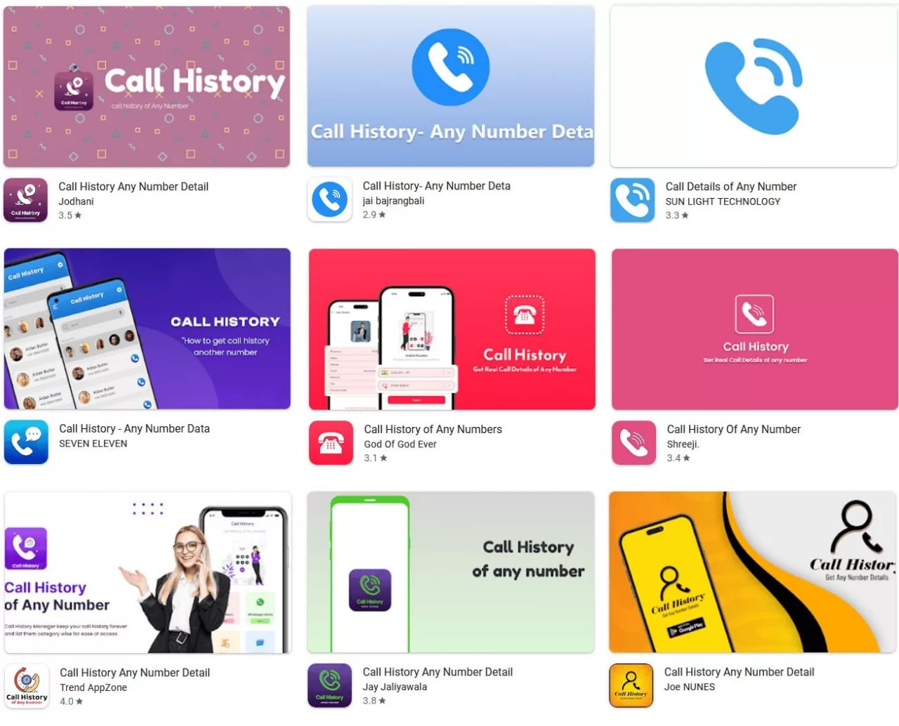 اپلیکیشنهای کلاهبرداری اندرویدی در گوگل پلی اپلیکیشنهای کلاهبرداری اندرویدی در گوگل پلی