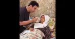 عمو پورنگ در غم از دست دادن مادر به سوگ نشست