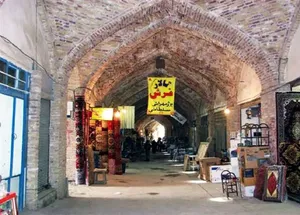 تصویری از «بازار نیشابور» در زمان مظفرالدین شاه قاجار