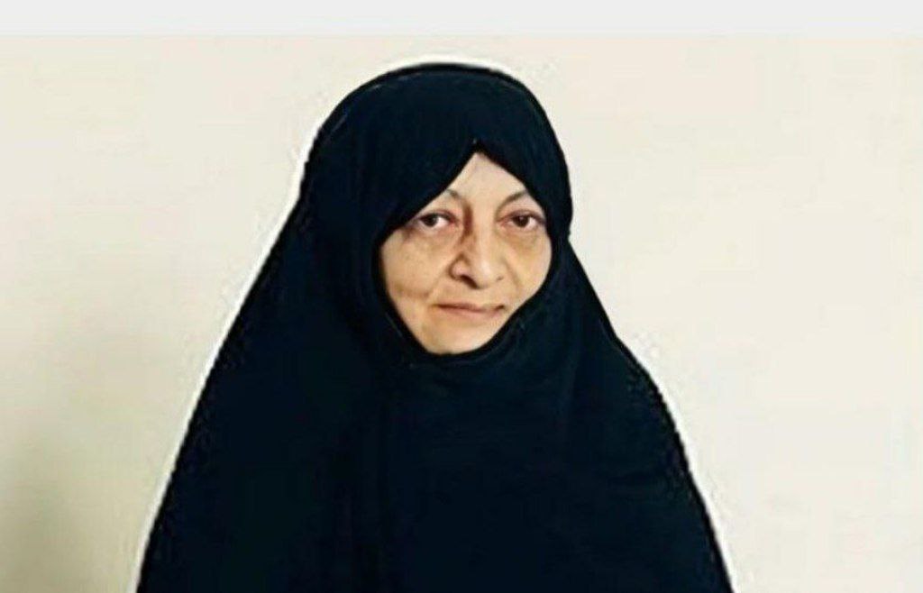 عاتقه صدیقی همسر شهید رجایی عاتقه صدیقی همسر شهید رجایی