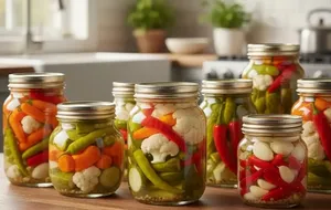 آموزش کاهش تندی فلفل برای ترشی خانگی