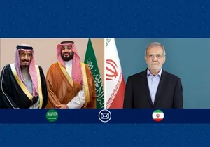 پیام مسعود پزشکیان به پادشاه و ولیعهد عربستان سعودی