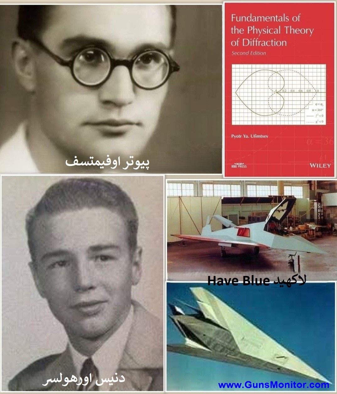 پیوتر اوفیمتسف، دنیس اورهولسر و نمونه اولیه هواپیمای Have Blue پیوتر اوفیمتسف، دنیس اورهولسر و نمونه اولیه هواپیمای Have Blue