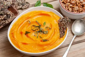 طرز تهیه پوره کدو حلوایی