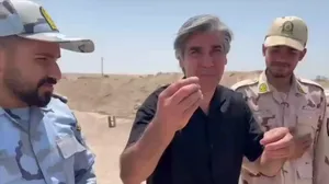 حضور وحید شمسایی در جمع سربازان و مرزداران خوزستان