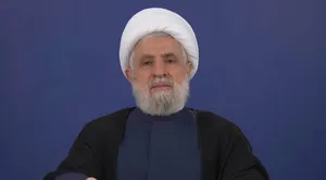 شیخ نعیم قاسم: «توافق چارچوب» بین لبنان و اسرائیل باطل و بی‌اعتبار است