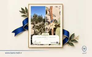 کاشت ۹۸ نهال به یاد ۹۸ سال فعالیت بانک ملی ایران