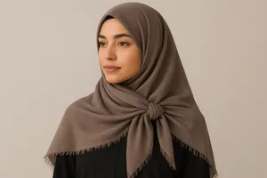 ایده بستن شال جدید و ساده برای استایل شیک روزانه