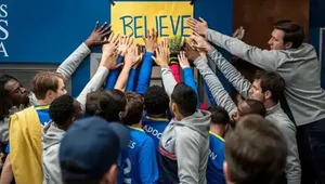 پوستر خیبر مقابل پرسپولیس با الهام از سریال تد لاسو منتشر شد (+عکس)