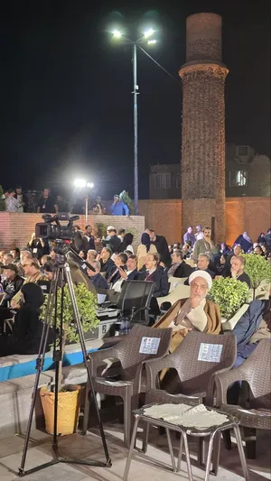 آیین گشایش بارگاه شمس تبریزی در خوی پس از ۲۰ سال