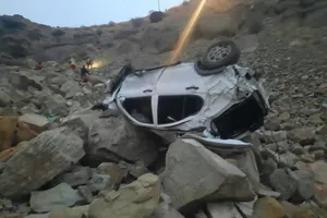 سقوط خودرو به دره در بزرگراه خرازی دو فوتی داشت