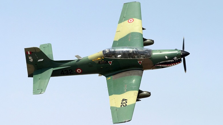 هواپیمای Embraer EMB 312 T-27 Tucano هواپیمای Embraer EMB 312 T-27 Tucano