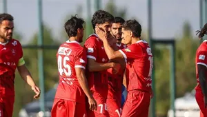 پیروزی پرگل تیم فوتبال پرسپولیس برابر ارزروم ترکیه در بازی تدارکاتی