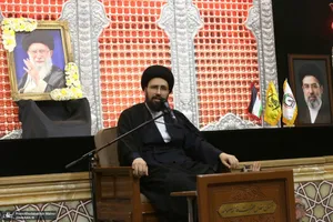 سید علی خمینی: دشمنان خامنه‌ای را ابدی کردند/تا وقتی رهبری نگویند مردم در خیابان ها می مانند/ هرکس بخواهد با آمریکا صلح بکند، خائن است/در اتفاق اخیر ما با آمریکا پدرکشتگی پیدا کردیم