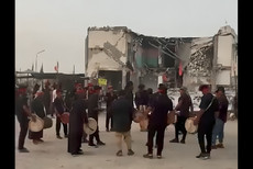 غروب غم‌انگیز اربعین در میناب؛ مدرسه شجره طیبه