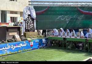 حال و هوای مدرسه میناب در آغاز سال تحصیلی جدید