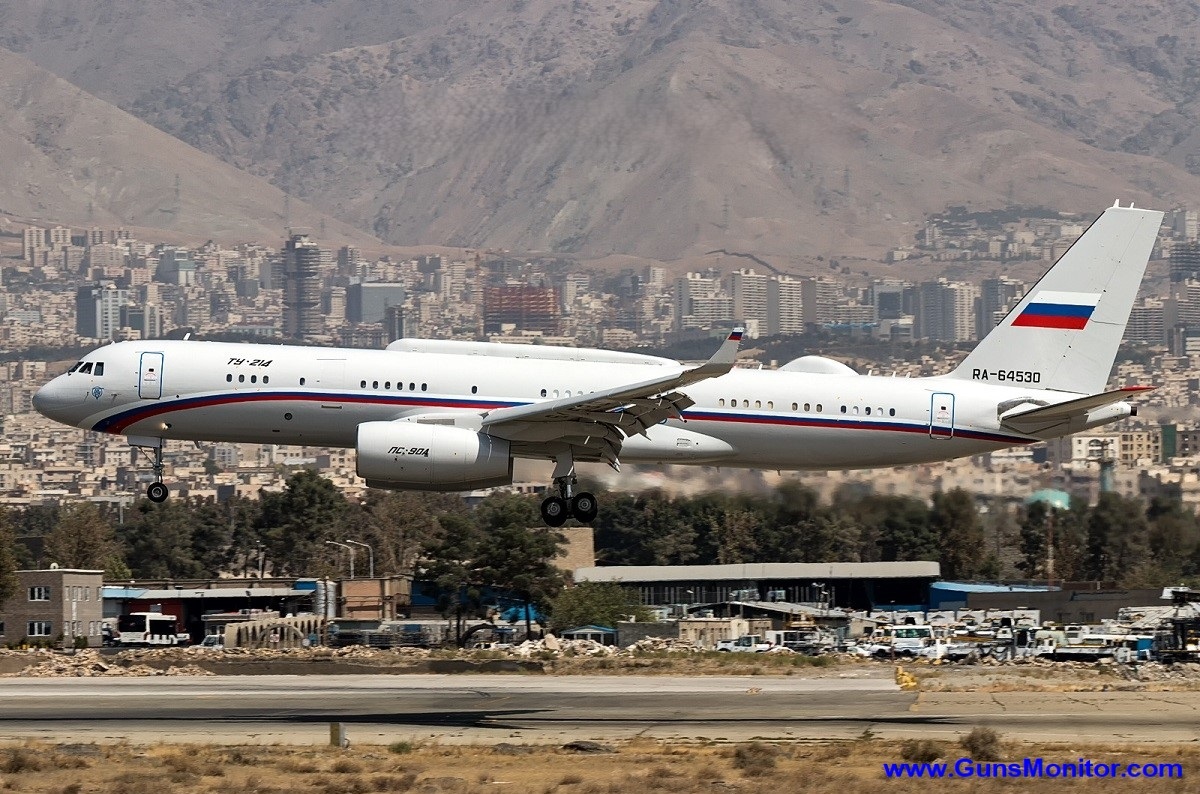 هواپیمای توپولف Tu-214PU هواپیمای توپولف Tu-214PU