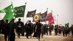 ارائه خدمات درمانی در موکب گروه شستا (کرمانشاه)
