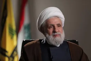 سخنان نعیم قاسم در دومین سالروز شهادت سید حسن نصرالله و صفی‌الدین