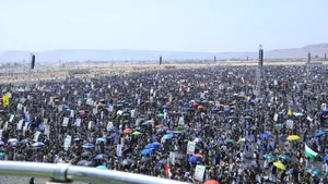 راهپیمایی عظیم شهروندان یمنی در صعده
