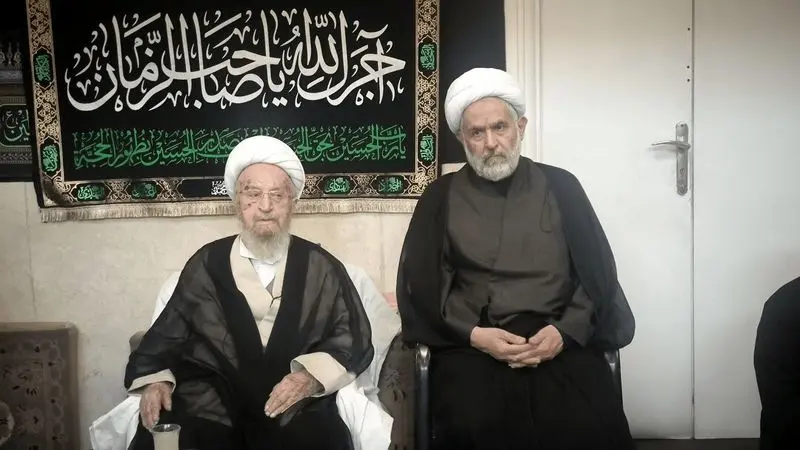 حسین طائب و ناصر مکارم شیرازی حسین طائب و ناصر مکارم شیرازی