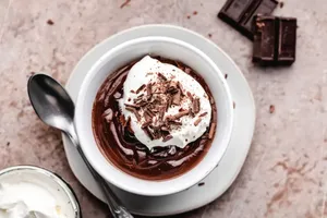 پودینگ هات چاکلت ویژه شب یلدا و کریسمس