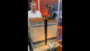 فرایند دیدنی استخراج نفت از اعماق زمین (فیلم)