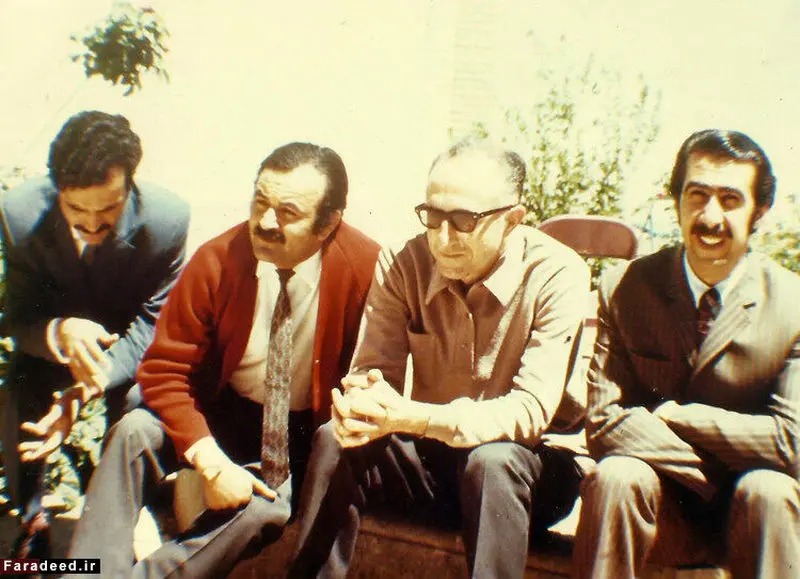 به ترتیب از راست؛ اورنگ خضائی، ابولحسن نجفی، محمد حقوقی، هوشنگ گلشیری. اردیبهشت ۱۳۴۹ به ترتیب از راست؛ اورنگ خضائی، ابولحسن نجفی، محمد حقوقی، هوشنگ گلشیری. اردیبهشت ۱۳۴۹