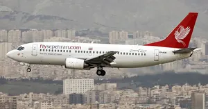 نخستین پرواز تهران به دبی پس از جنگ، در فرودگاه دبی به زمین نشست