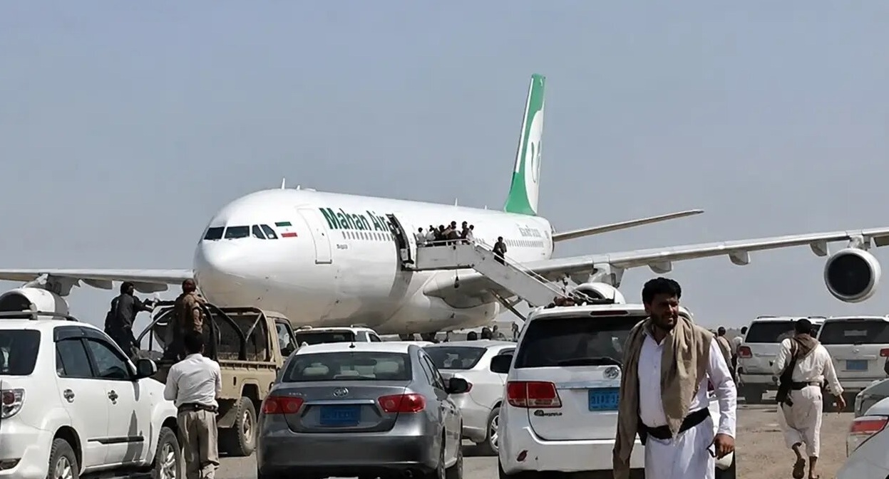 هواپیمای ماهان در فرودگاه الحدیده یمن هواپیمای ماهان در فرودگاه الحدیده یمن