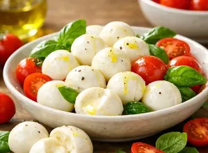 پنیر موزارلا گیلاسی را بپزیم یا خام بخوریم؟ راهنمای کامل مصرف