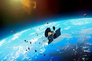 ماهواره روسی در مدار زمین از هم پاشید