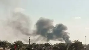 حمله موشکی آمریکا به حومه شهر آبادان
