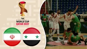 خلاصه بسکتبال سوریه - ایران