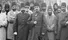 «ناصرالدین شاه» در کنار مجسمه برنزی اش؛ سال 1267(عکس)