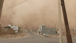 وزش باد ۱۱۵ کیلومتری در زابل؛ گردوخاک دید افقی را کاهش داد