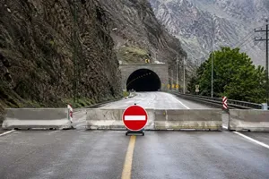 لحظه بازگشایی تونل شهید میرزایی پس از پایان عملیات ایمن‌سازی