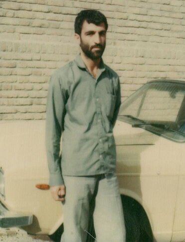 محسنی اژه‌ای در جوانی