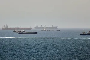 وقوع یک حادثه دریایی نزدیک تنگه هرمز