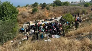 واژگونی اتوبوس در الجزایر ۲۵ کشته برجای گذاشت