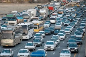 آخرین وضعیت ترافیکی جاده‌ها/ ترافیک سنگین در این آزادراه