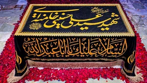 حال و هوای حرم مطهر رضوی پیش از آغاز مراسم بزرگداشت چهلم تدفین آقای شهید ایران