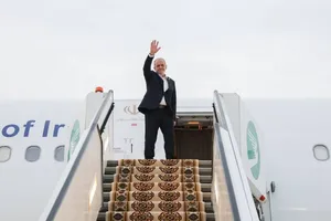 پزشکیان ترکمن‌باشی را به مقصد تهران ترک کرد