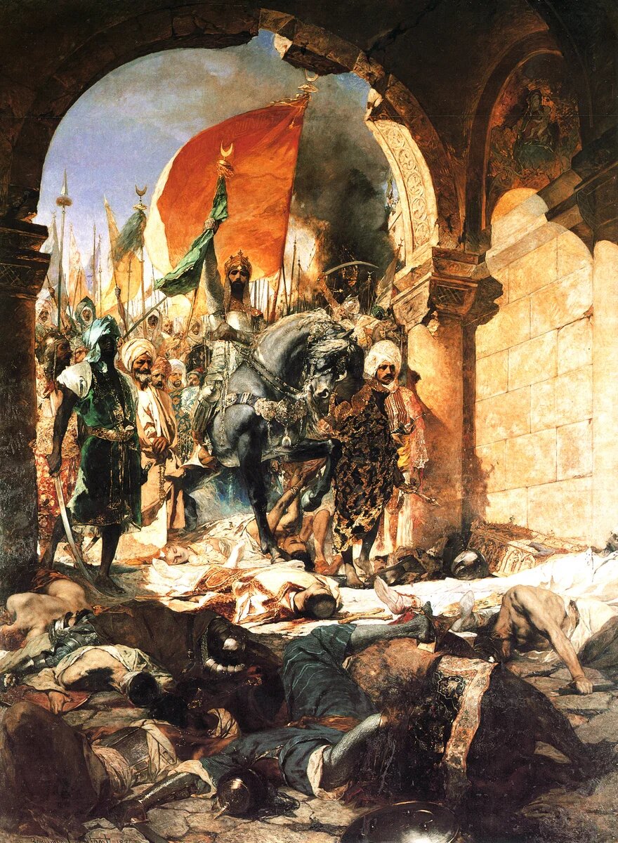 فتح قسطنطنیه توسط سلطان محمد دوم فتح قسطنطنیه توسط سلطان محمد دوم