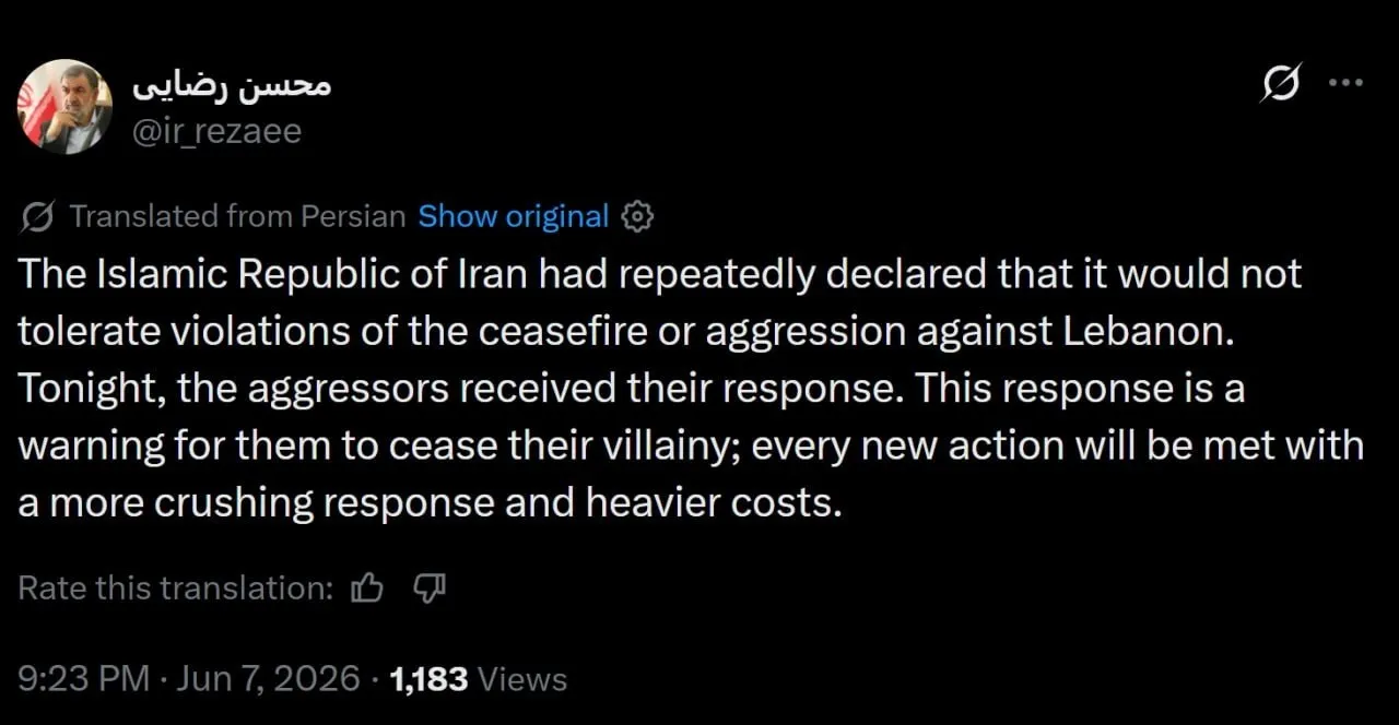 محسن رضایی محسن رضایی
