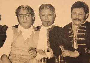 «جمشید مشایخی» در کودکی و در دهه 1310(عکس)