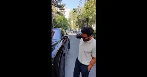 رونمایی از خودروی خاص و لاکچری محمدرضا گلزار
